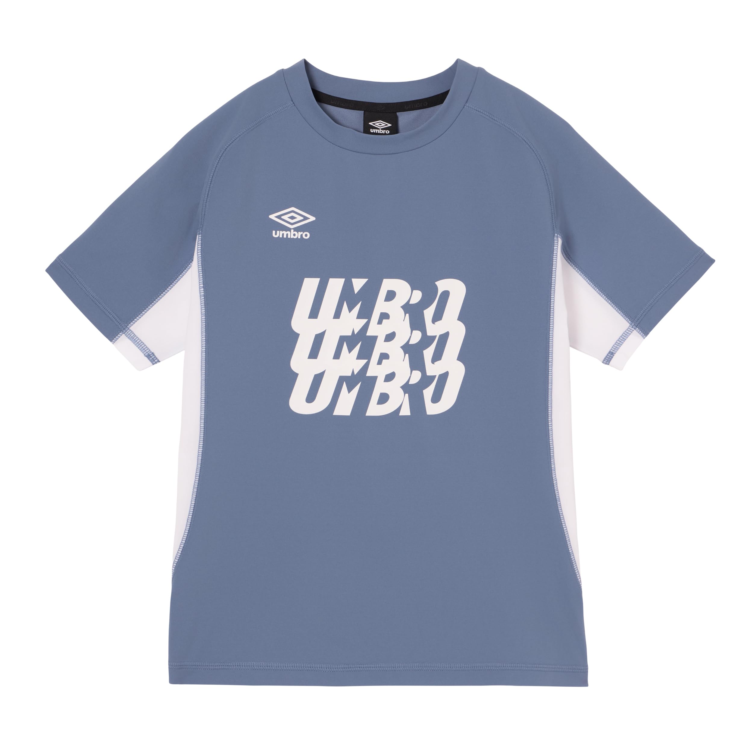 Umbro サッカーシャツ 青白 ストライプ　キッズ160cm Amazon.co.jp: Umbro: キッズ